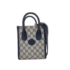 Gucci Interlocking G Shoulder Bag, Beige — Like New