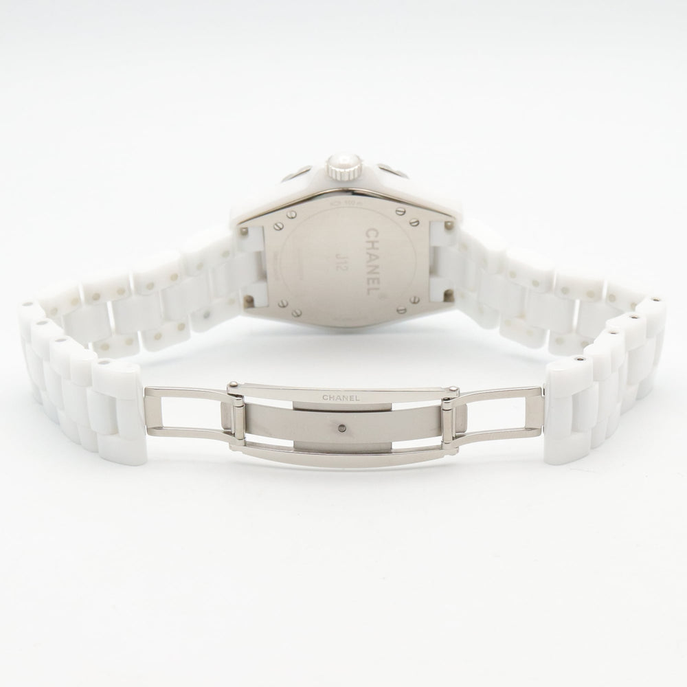 Chanel J12-365 Ceramic Men's Watch, White (H3837) — Very Good