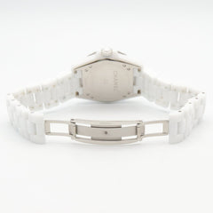 Chanel J12-365 Ceramic Men's Watch, White (H3837) — Very Good