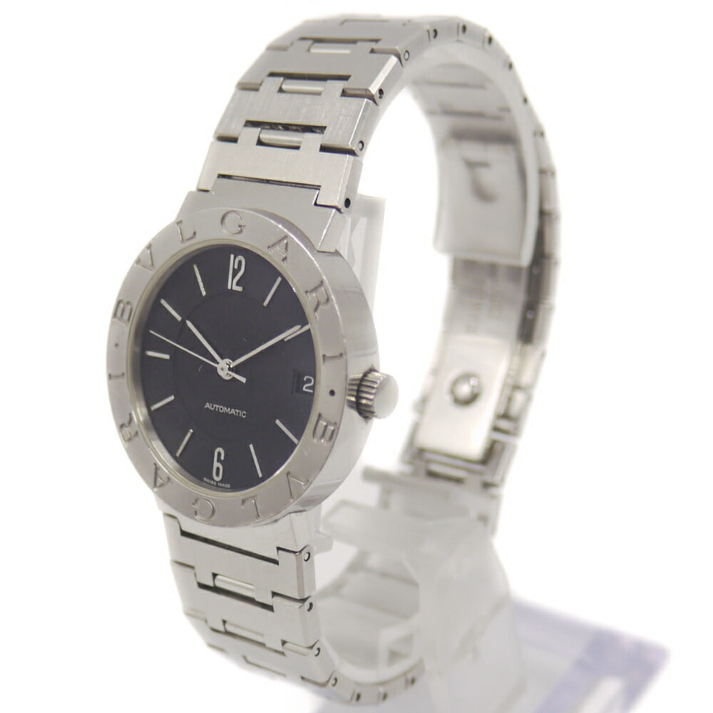 BVLGARI Bulgari Date Automatic Watch BB33SS Black Dial — Fair