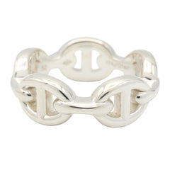 Hermes HERMES Enchainée PM Ring - Ring/Finger Jewelry Sterling Silver 925 Men's/Women's Tone — Like New