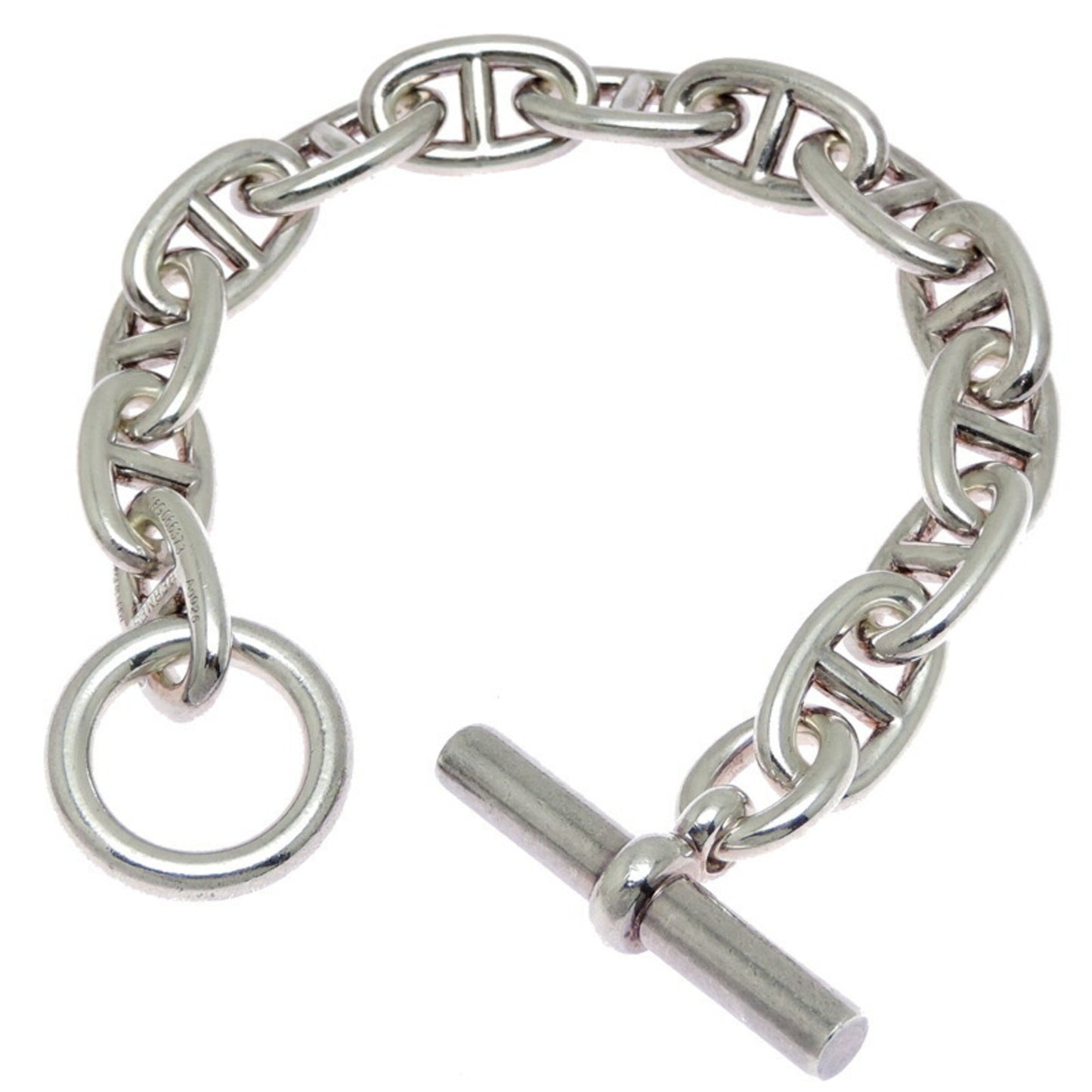 Hermes Hermès Chaine d'Ancre TGM 13-link bracelet for men and women in 925 silver