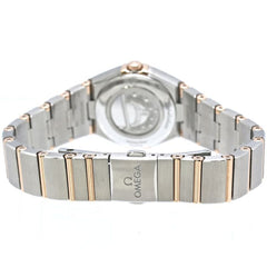OMEGA Constellation Manhattan Diamond Bezel 131.25.25.60.52.001 Women's Watch SS x 18K Sedna Gold 40504 — Like New