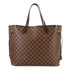 Louis Vuitton Damier Neverfull GM Tote Handbag, Ebene Cerise, N51106, Gold Hardware — Like New