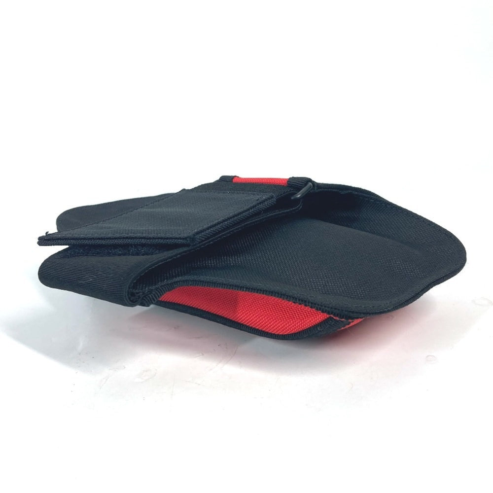 BALENCIAGA 6559472 Explorer Arm Phone Holder Bracelet Warmer Pouch Nylon Women's Red G-241010-48 — New - Store Return