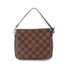 Louis Vuitton Damier Trouse Makeup Handbag Pouch Ebene N51982 Bag — Like New