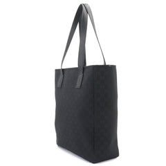 Gucci GG Canvas Medium Tote Handbag, Leather, Black, 834796, Silver Hardware Bag — New - Store Return