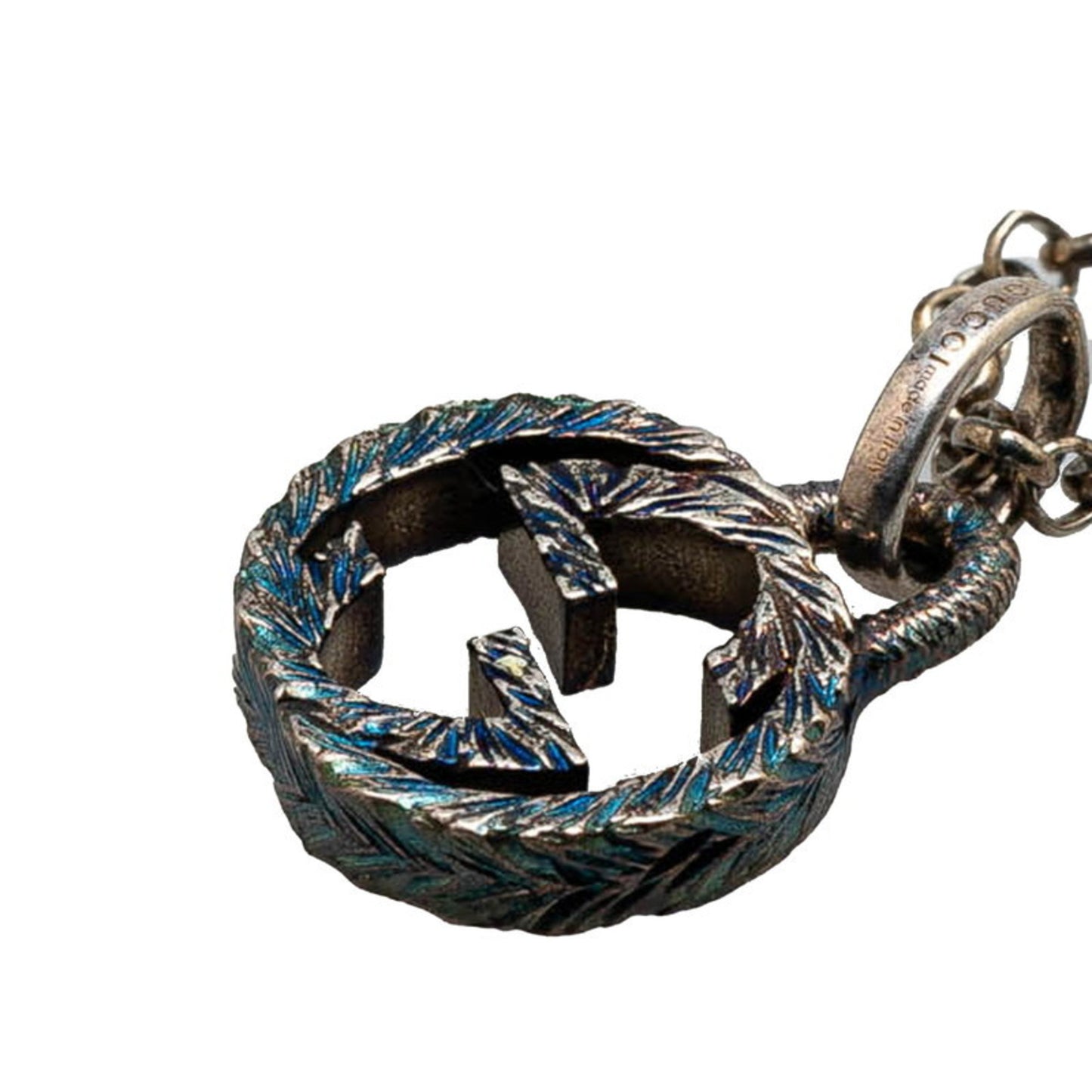 Gucci Interlocking G Necklace SV925 Silver Women's GUCCI