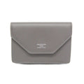 Balenciaga Envelope 736730 Women's Leather Wallet (tri-fold) Gray