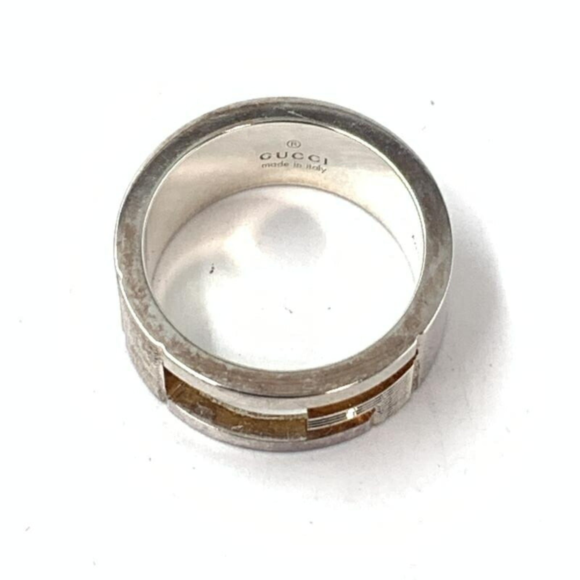 GUCCI Silver 925 G Ring R-C Gucci