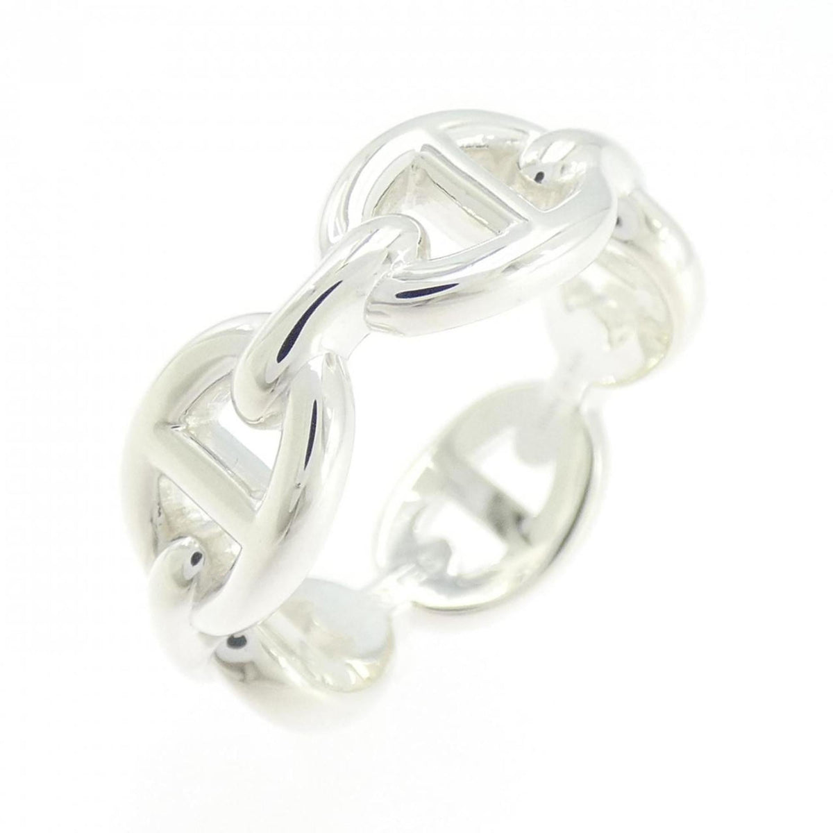Hermes Chaine d'Ancre Enchaine Ring — Like New