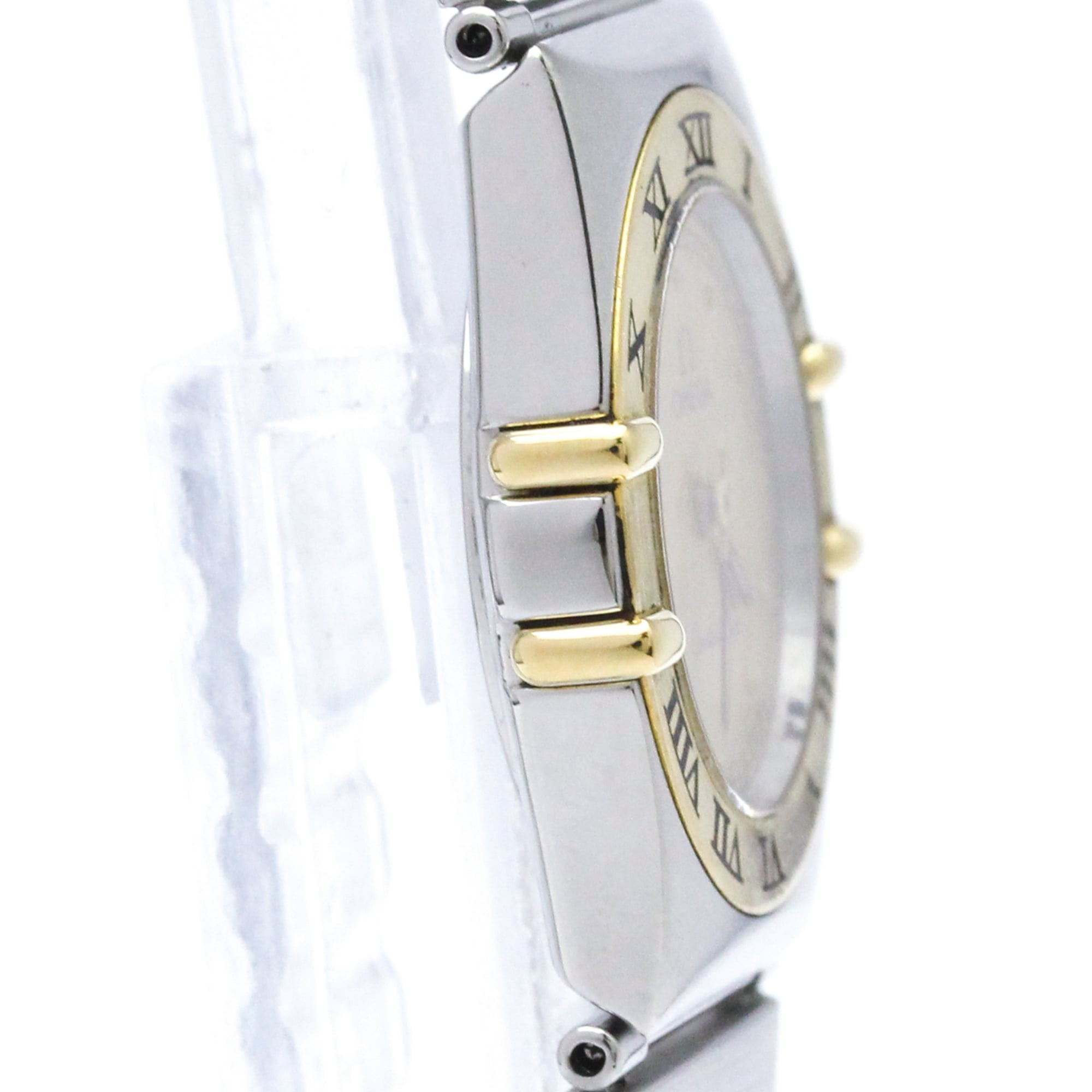 OMEGA Constellation 18K Gold Steel Ladies Watch 795.1080 Polished — Very Good