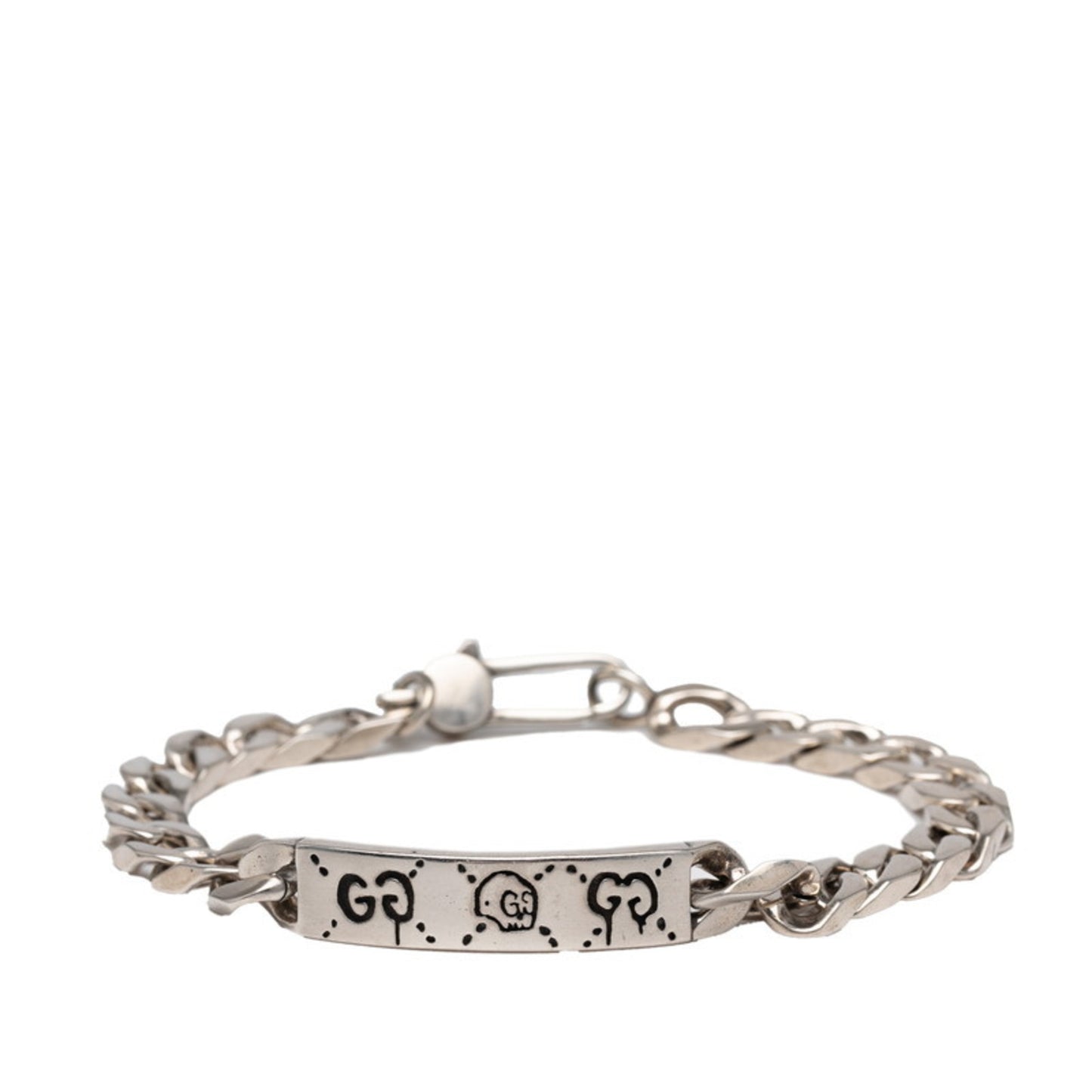 Gucci Ghost Chain Bracelet in SV925 Silver for Men