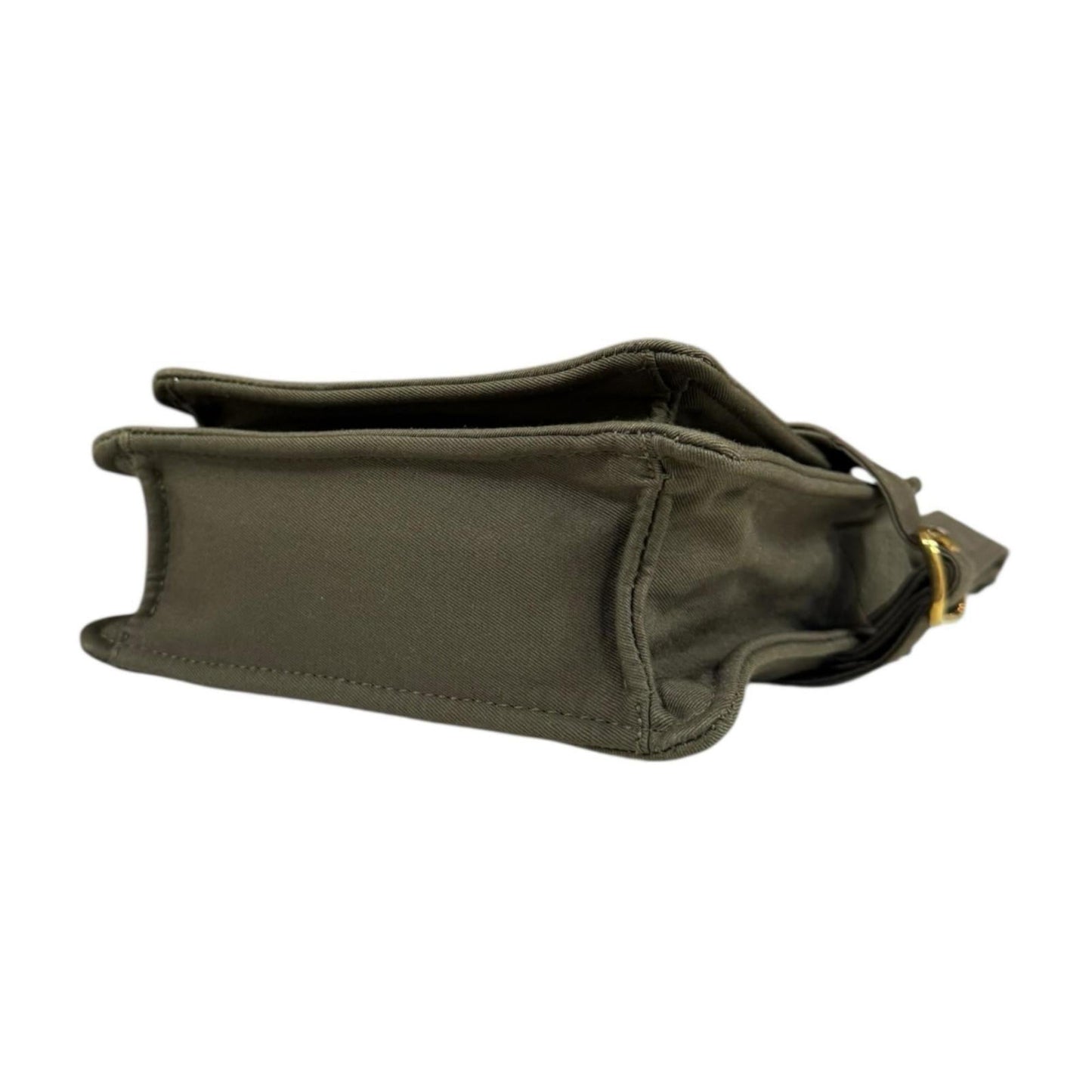 Burberry Mini Trench Tote Shoulder Bag Cotton Canvas 8092089 Green Unisex BURBERRY