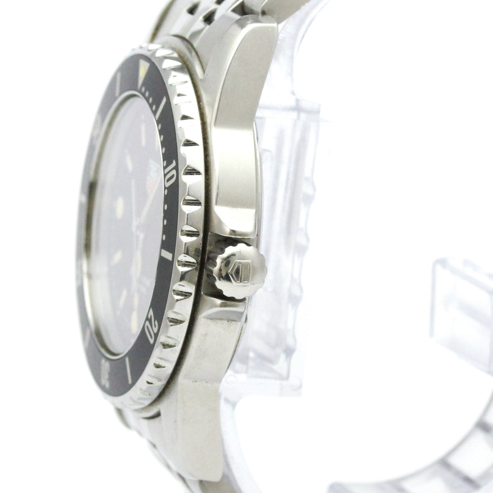 TAG HEUER 1500 Professional Stainless Steel Quartz Mens Watch WD1210 — Good