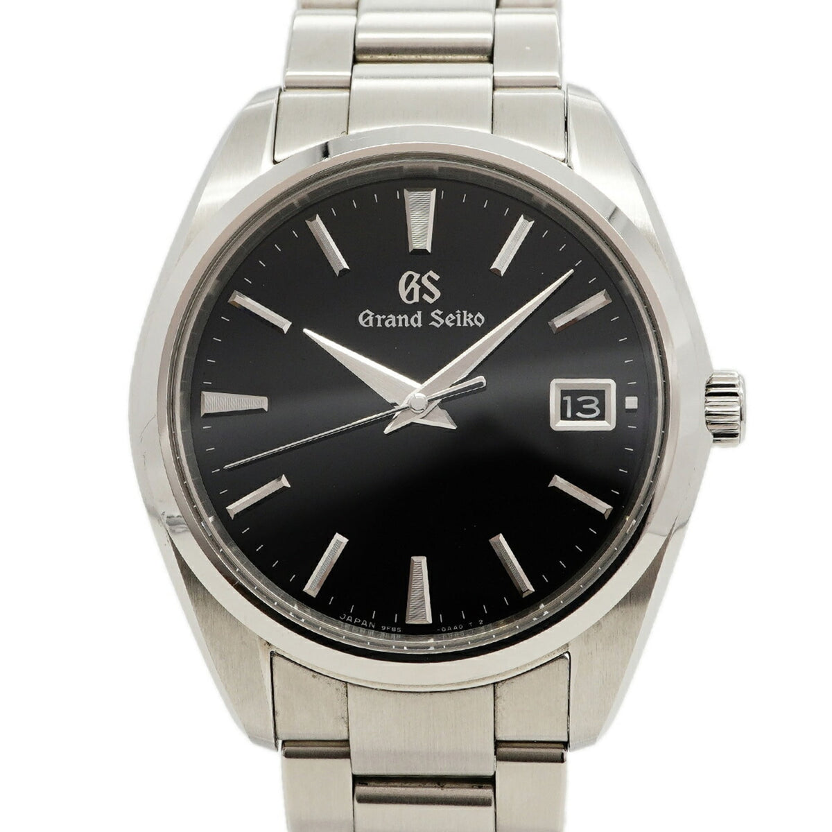 Seiko Grand Heritage Collection SBGP011 9F85-0AC0 Black Dial Men's Watch — Good