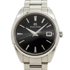 Seiko Grand Heritage Collection SBGP011 9F85-0AC0 Black Dial Men's Watch — Good