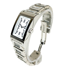 Bulgari BVLGARI watch, total weight 74g, stainless steel, quartz movement, white dial, RT39S — Good