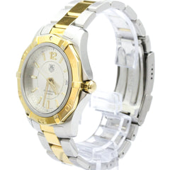 TAG HEUER Aquaracer Gold Plated Steel Quartz Watch WAF1120 Polished — Very Good