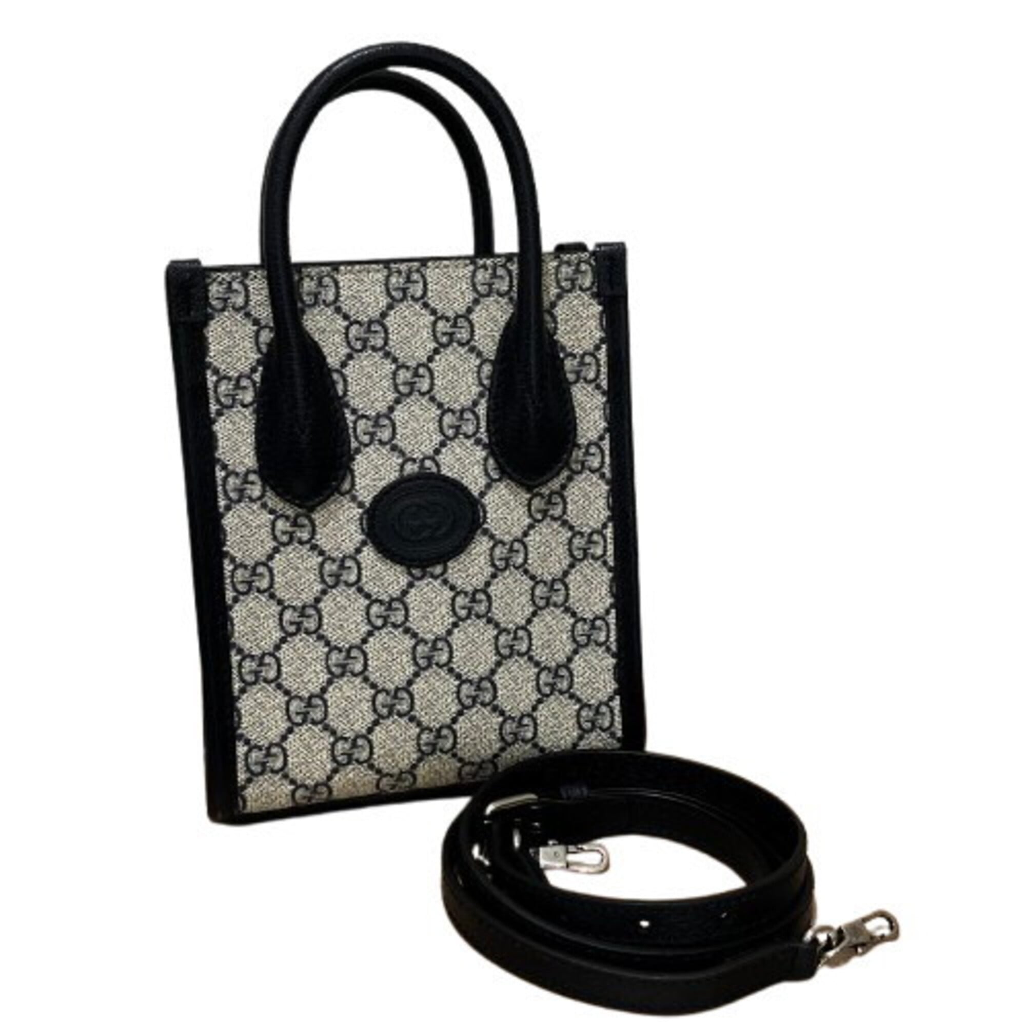 GUCCI GG Supreme Mini Tote Bag 671623 Handbag — New - Store Return