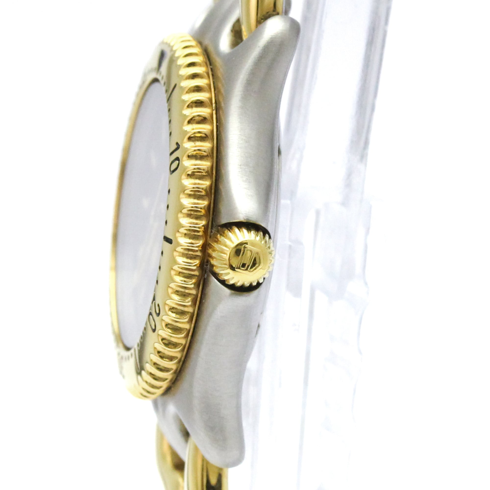 TAG HEUER Sel 200M Gold Plated Steel Ladies Watch WG1320 Polished — Very Good