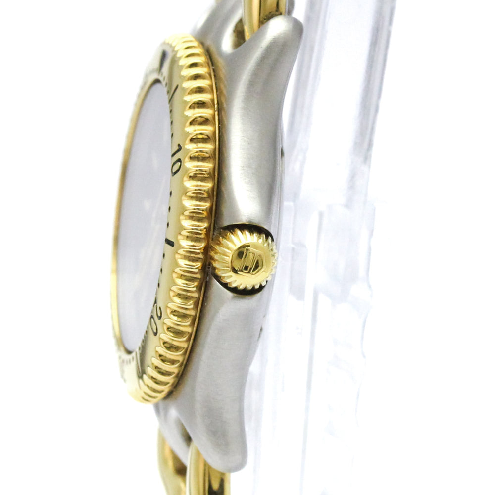 TAG HEUER Sel 200M Gold Plated Steel Ladies Watch WG1320 Polished — Very Good