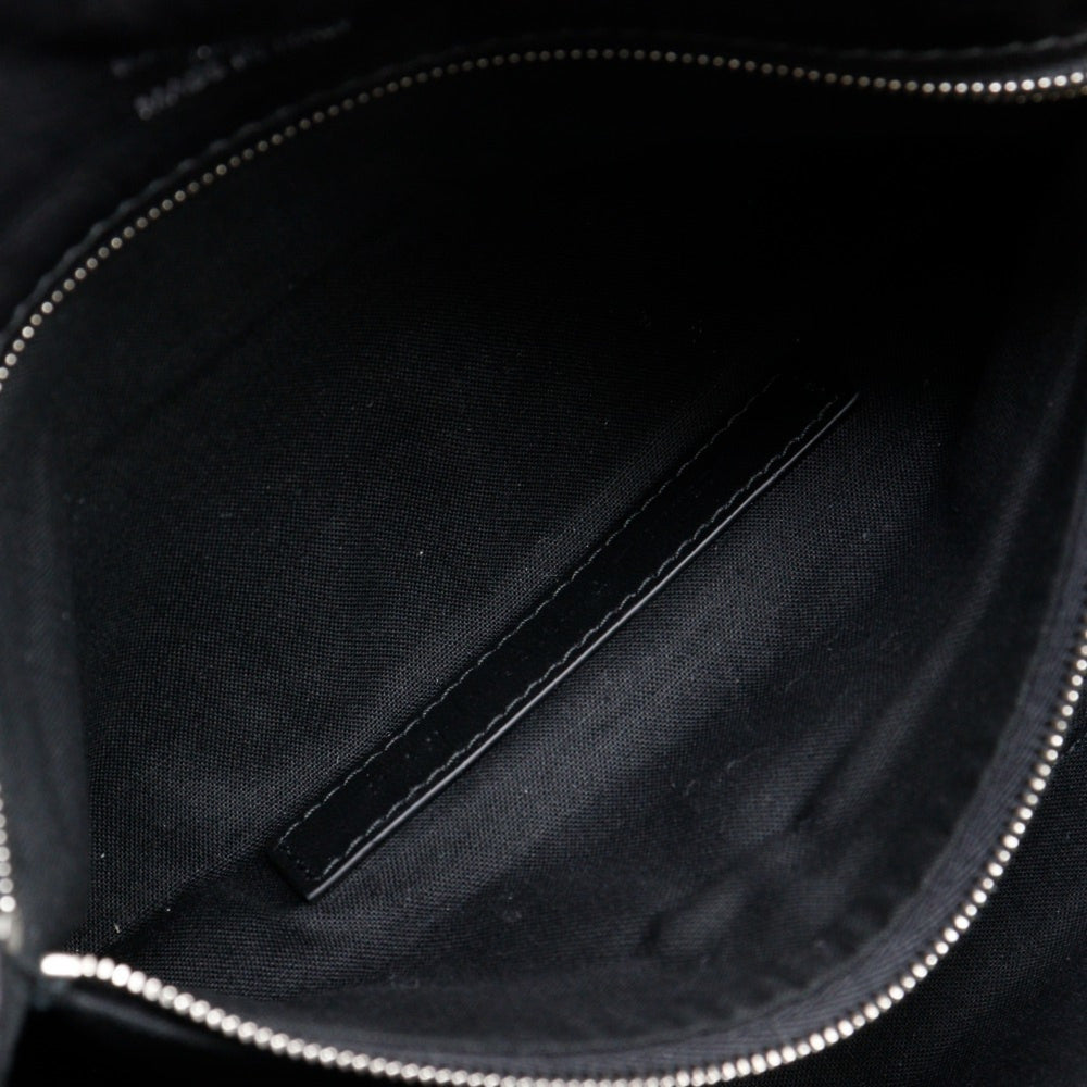 Balenciaga Monaco Shoulder Bag, Quilted, Calfskin, Black, A5 Size, Turn-Lock, Women's, 787896 — Like New