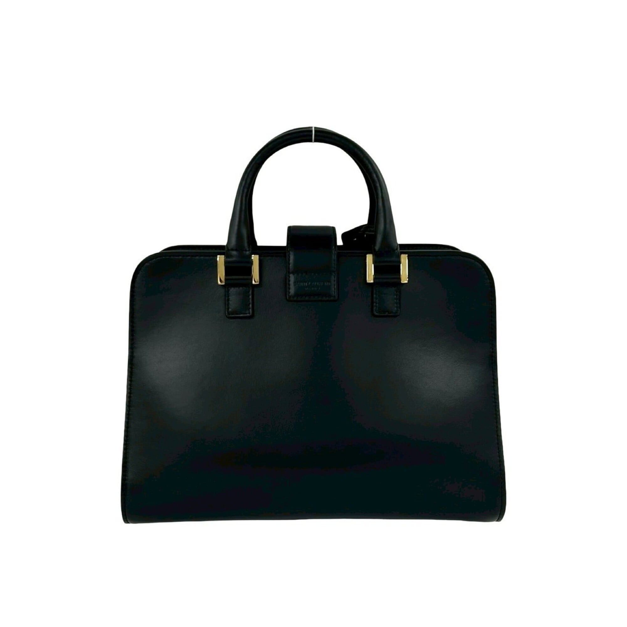 YVES SAINT LAURENT Baby Cabas YSL Leather 2-way Shoulder Bag/Handbag Black 10828 — Like New