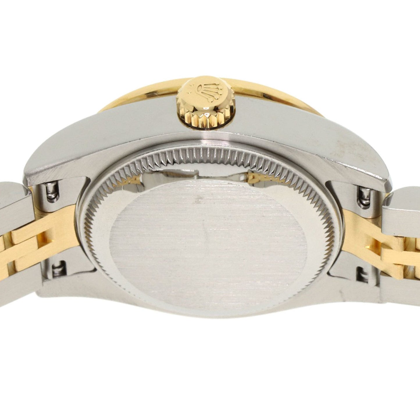 Rolex 179383G Datejust with 10 Diamond Bezels and Gold Crystals, Stainless Steel Watch in 18K Yellow Gold, for Women