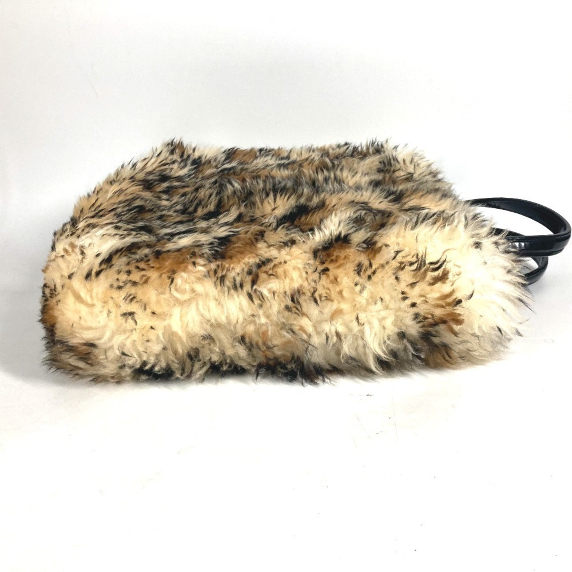 LOUIS VUITTON M50818 Animal Collection Sac Plat Mouton 2WAY Bag Shoulder Handbag Leather Women's Beige — Like New