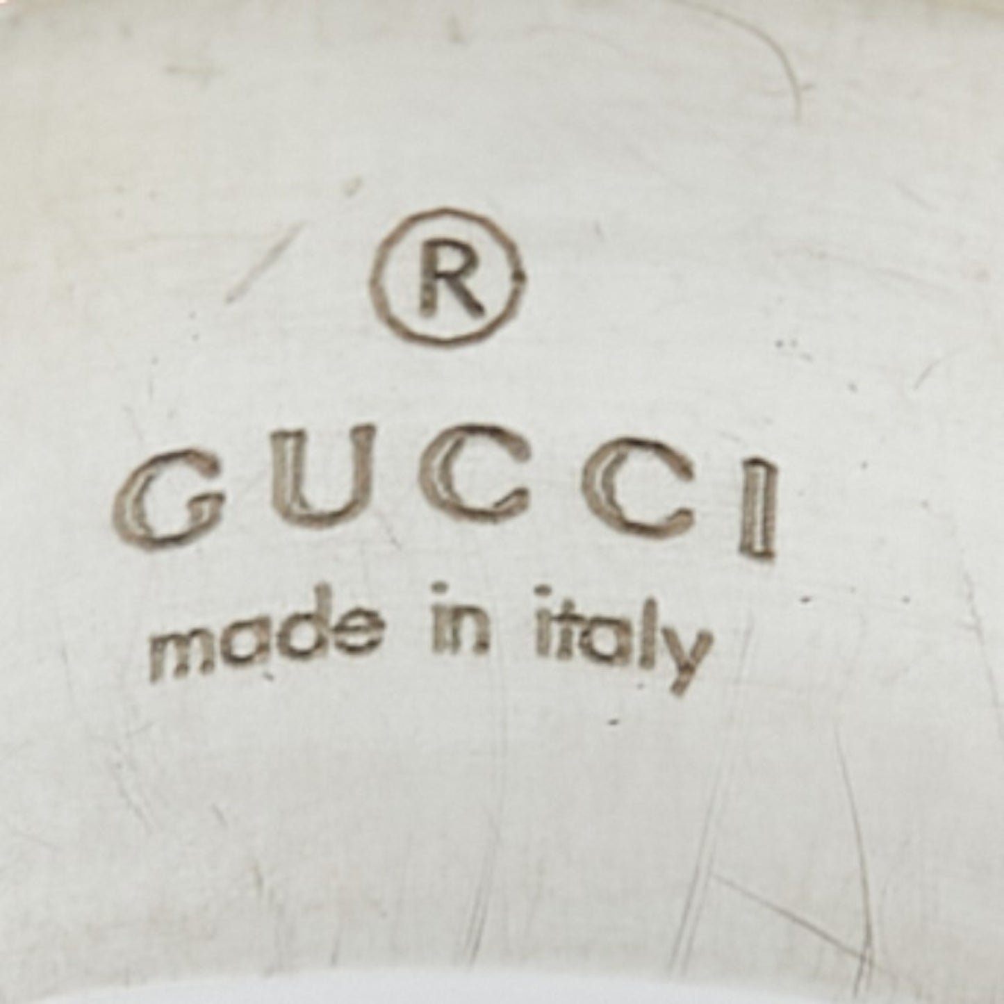 Gucci Branded G Ring #11 SV925 Silver Women's GUCCI