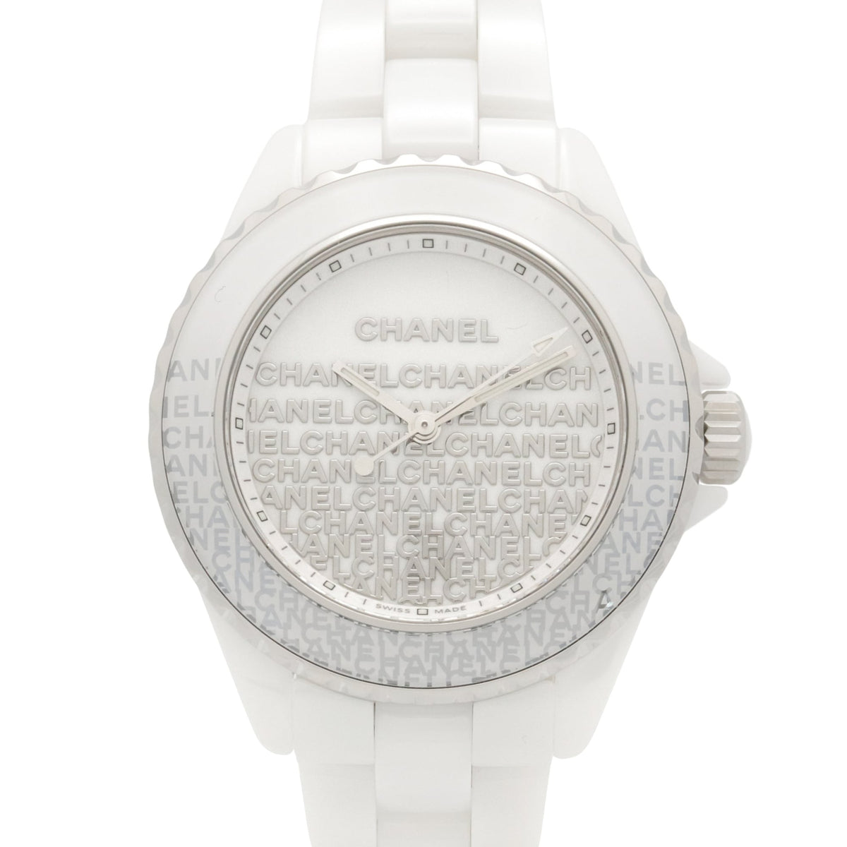 Chanel J12 Wanted de Watch, Ceramic, Ladies, White, H7419 — Very Good