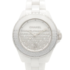 Chanel J12 Wanted de Watch, Ceramic, Ladies, White, H7419 — Very Good