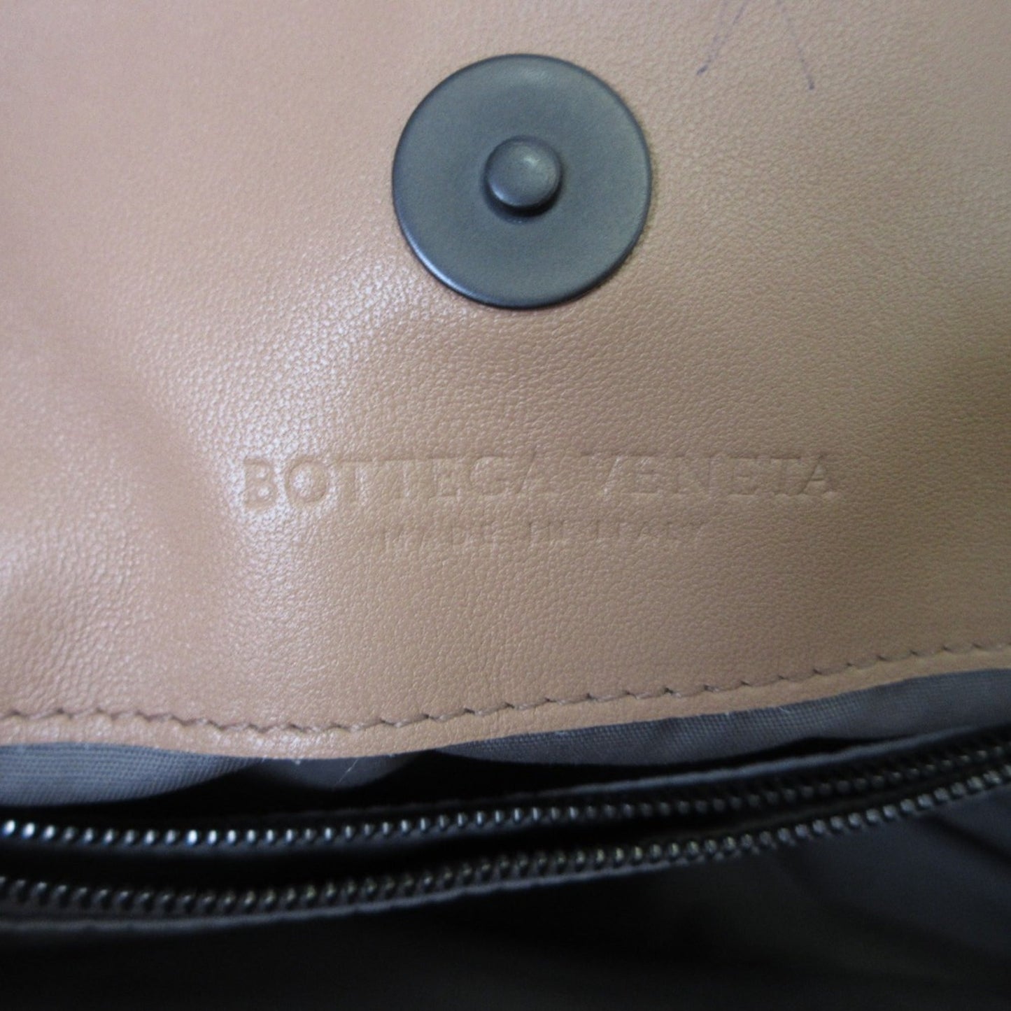 BOTTEGA VENETA Intrecciato Satchel Handbag in Pink Beige for Women