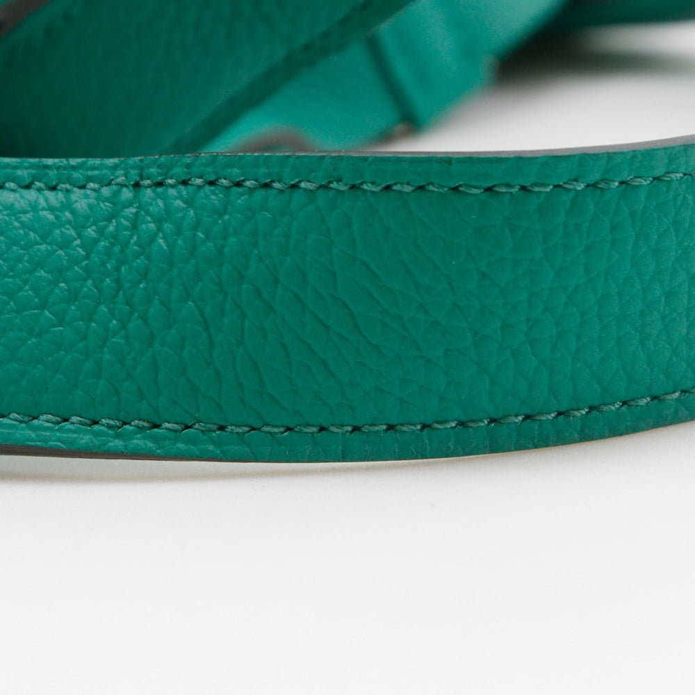 Hermes Hermès Picotin Lock 22 MM Handbag in Taurillon Maurice Vert Gate, 2022, Green, U A5 Strap Clasp, Women's — Like New