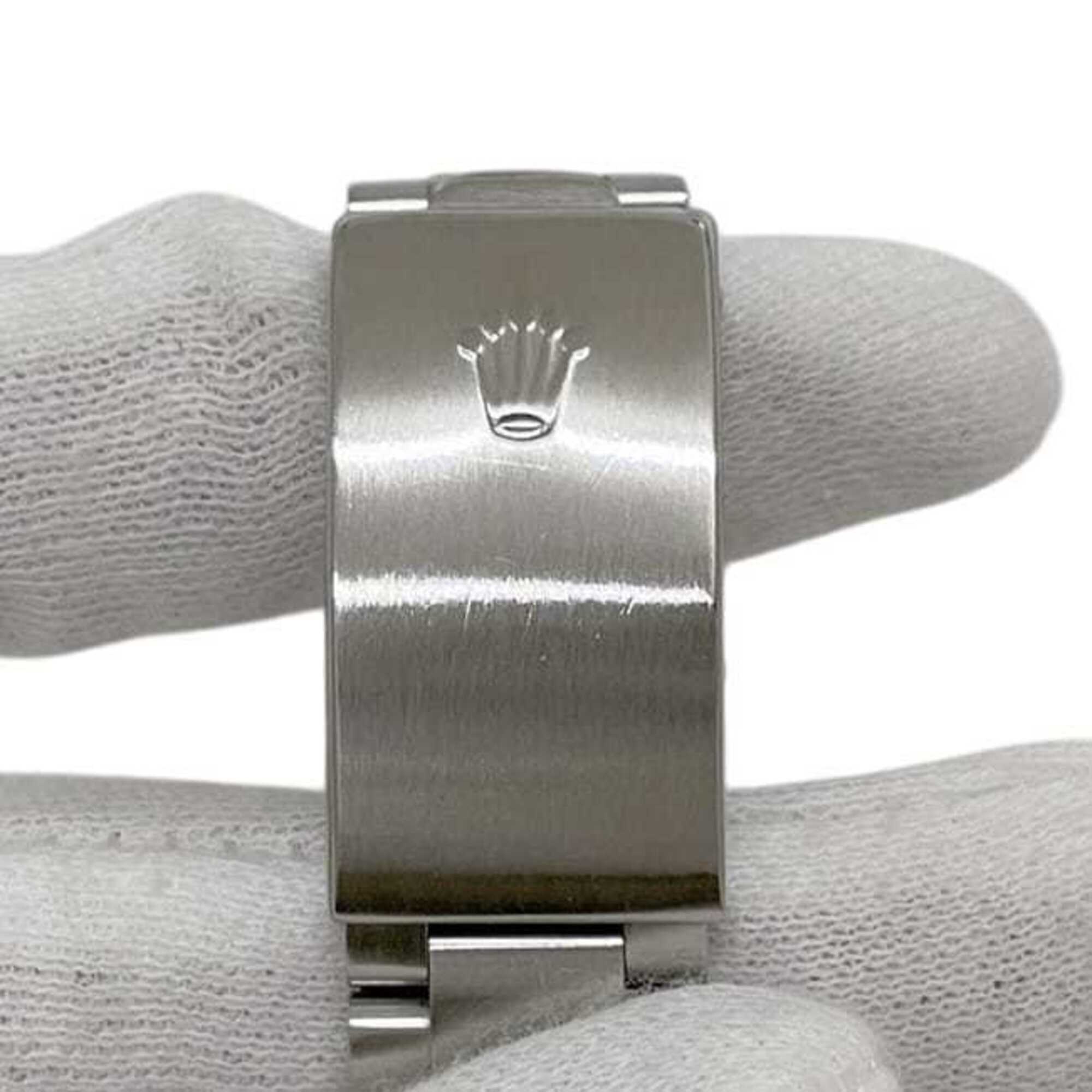 Rolex Air-King Black Silver 14010 Watch - Overhauled, Polished, Stainless Steel, Automatic, P-series, Men's, Dial — Very Good