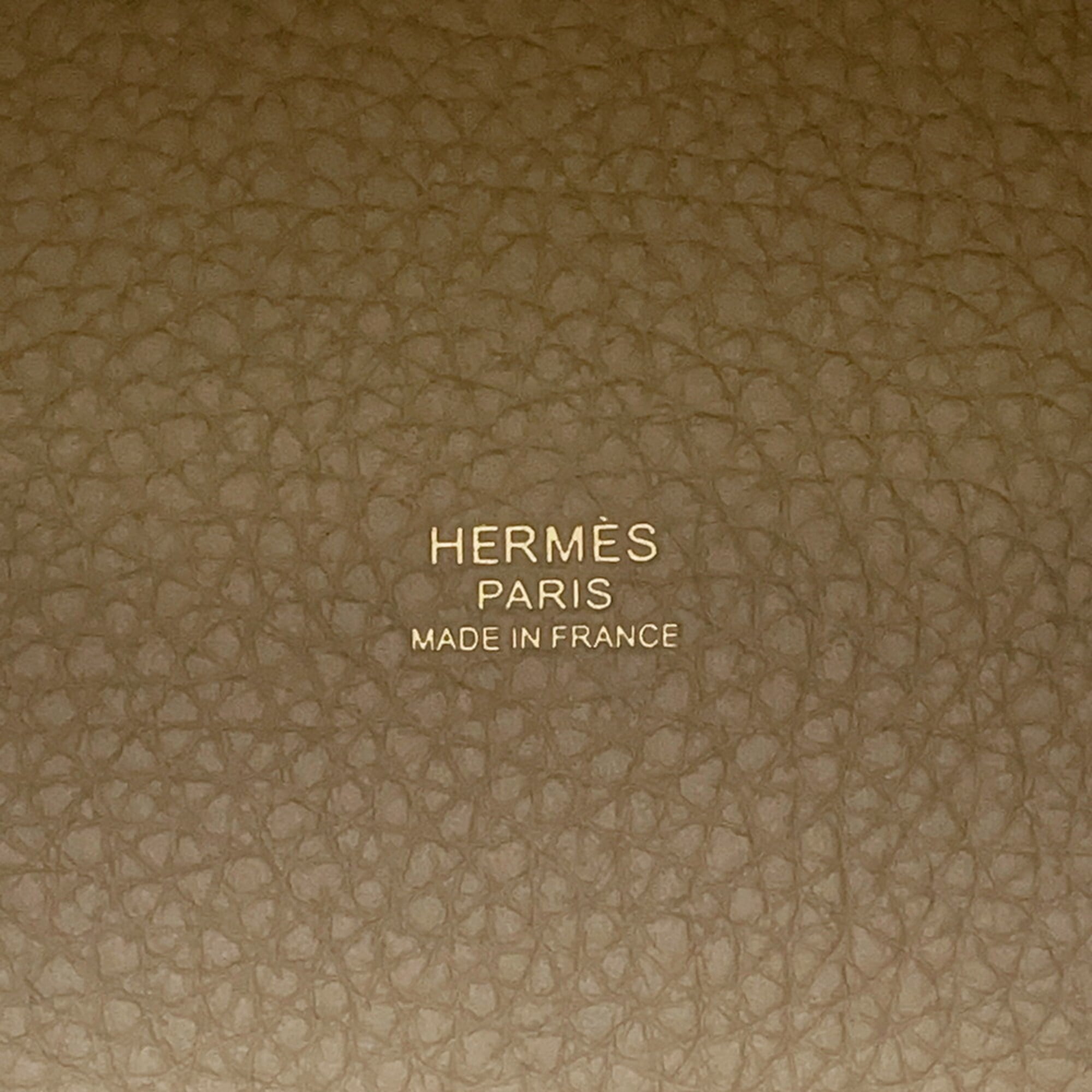 Hermes Picotin Lock PM Handbag, Beige Malfa, Taurillon Clemence Leather, W Stamp. Lock, Picotin, Women's HERMES — Like New