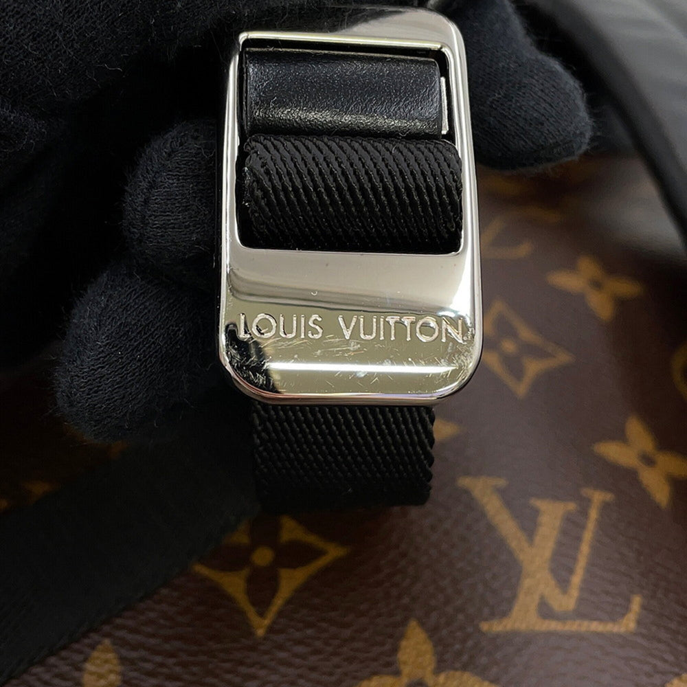 Louis Vuitton Monogram Macassar Josh NV M45349 Backpack LOUIS VUITTON Handbag Black Men's — Like New