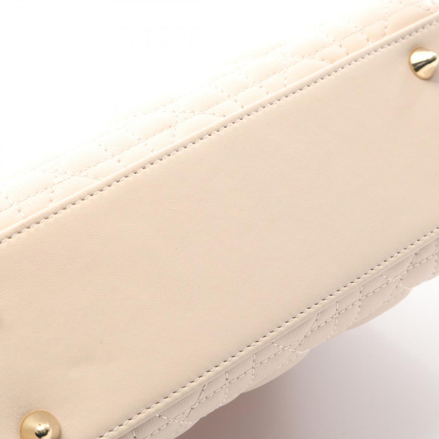 Christian Dior Dior LADY DIOR MY ABCDIOR Lady Small Cannage Handbag, Leather, Women's, Pink, M0538ONGE_M413