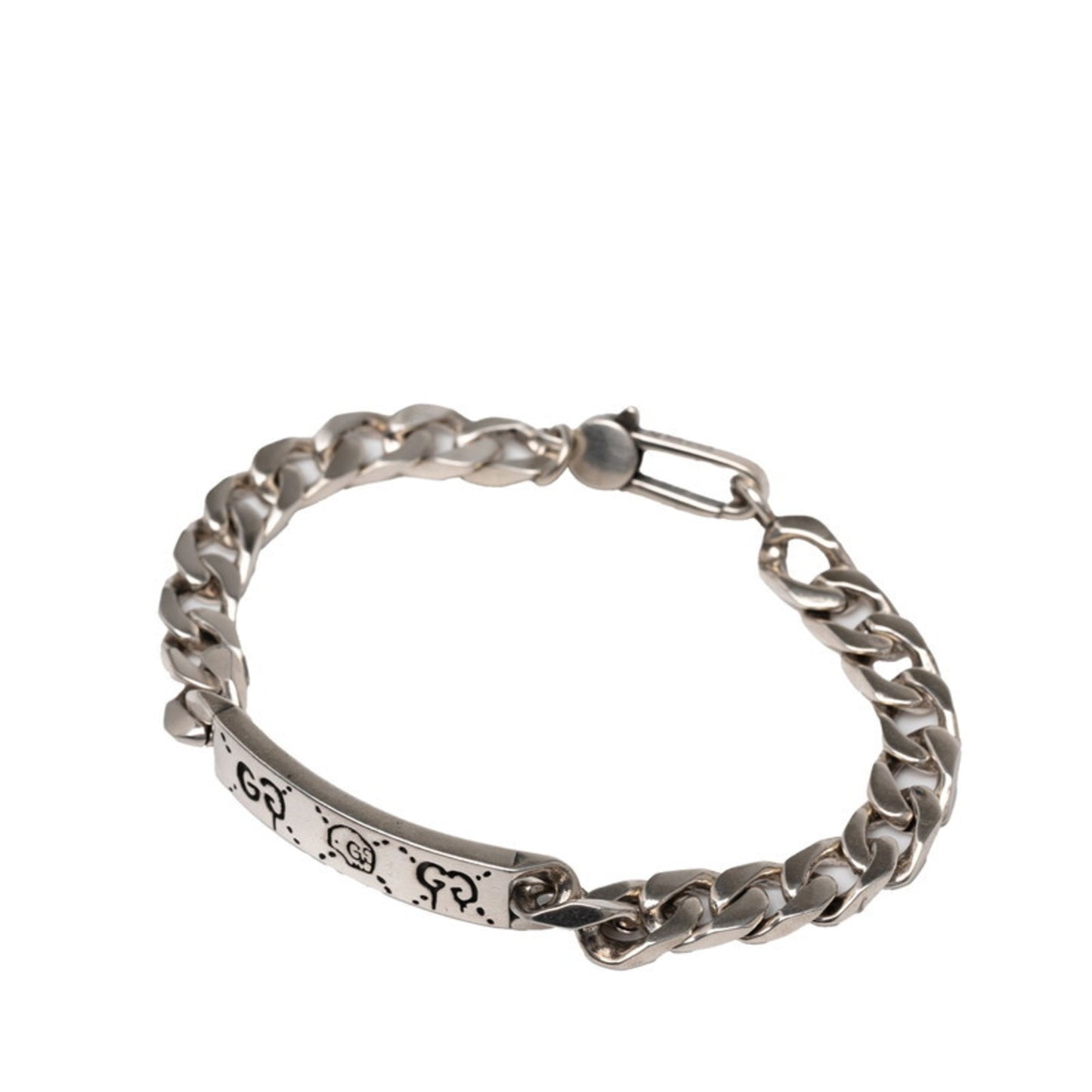 Gucci Ghost Chain Bracelet in SV925 Silver for Men