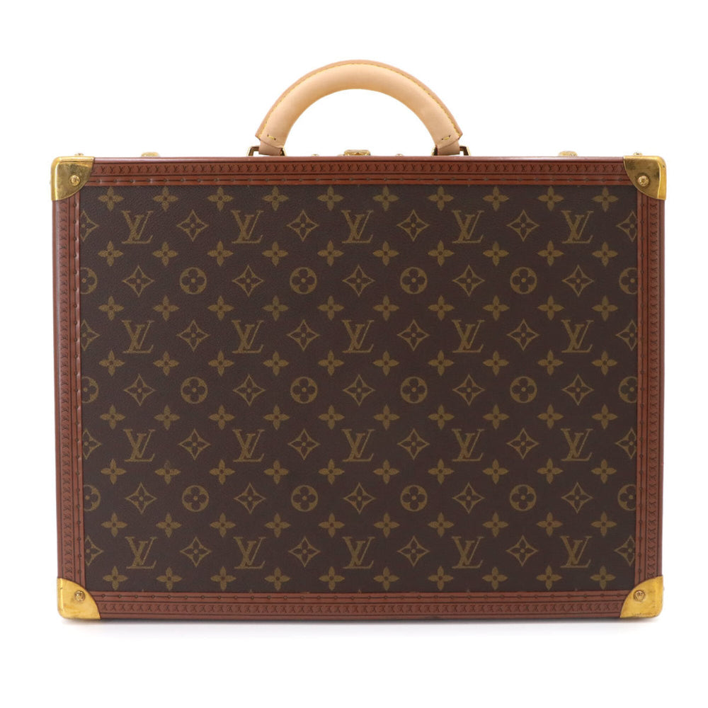 Louis Vuitton Monogram Cotoville 45 Trunk Case Handbag Brown M21423 — Like New