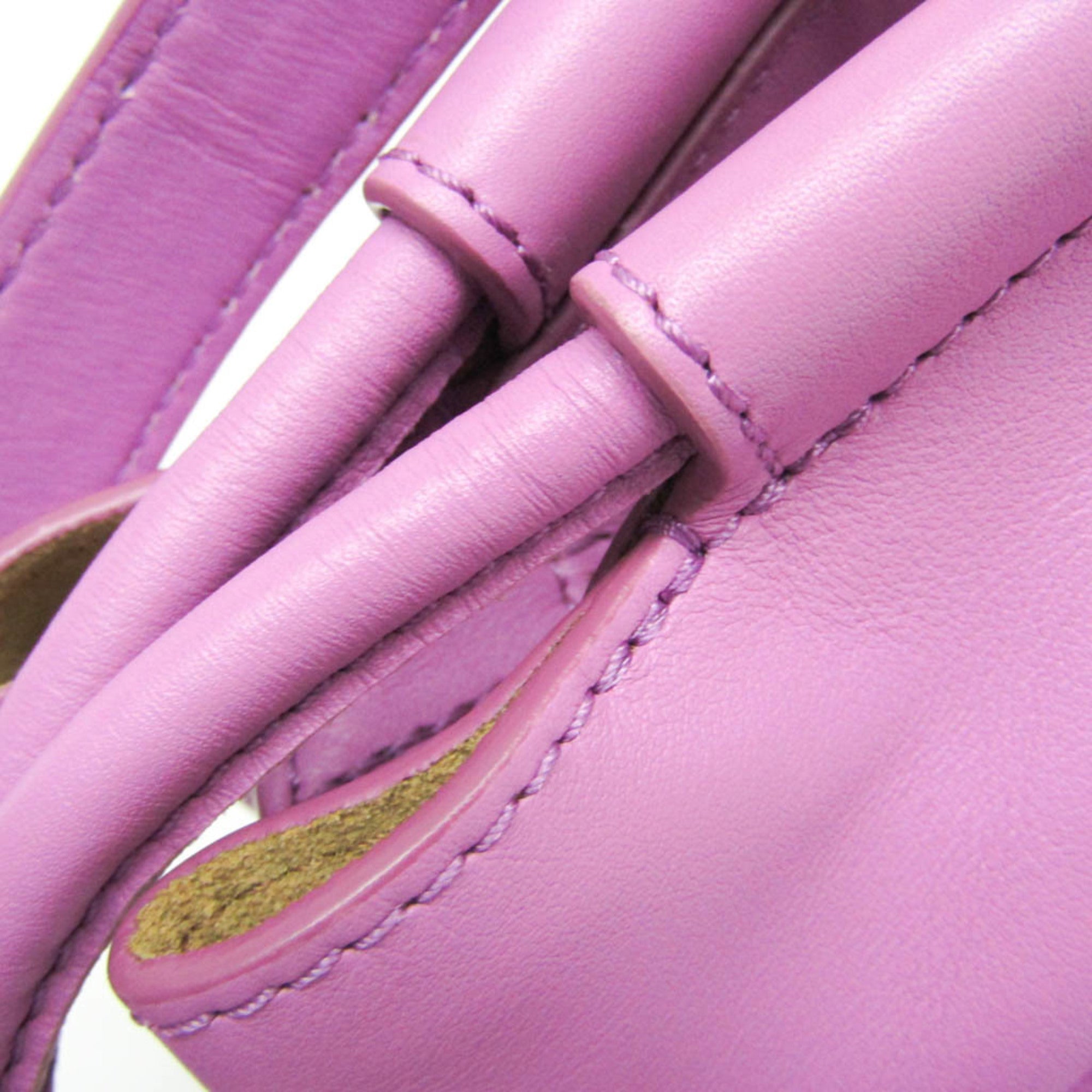 Loewe Paseo Small Women's Leather Handbag,Shoulder Bag Pink — Like New
