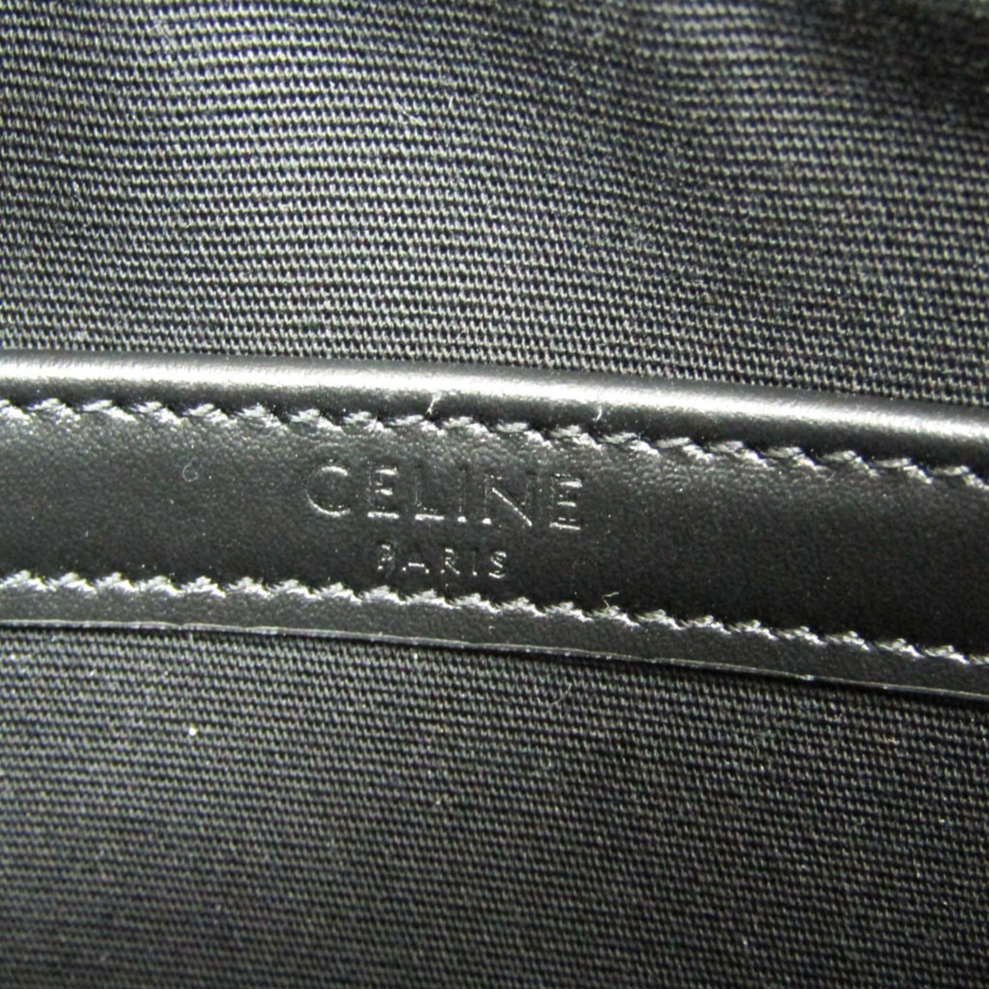 Celine Triomphe Medium Women's Coated Canvas,Leather Messenger Bag,Shoulder Bag Brown — Like New