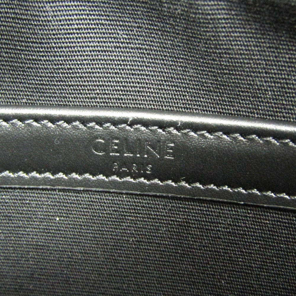 Celine Triomphe Medium Women's Coated Canvas,Leather Messenger Bag,Shoulder Bag Brown — Like New