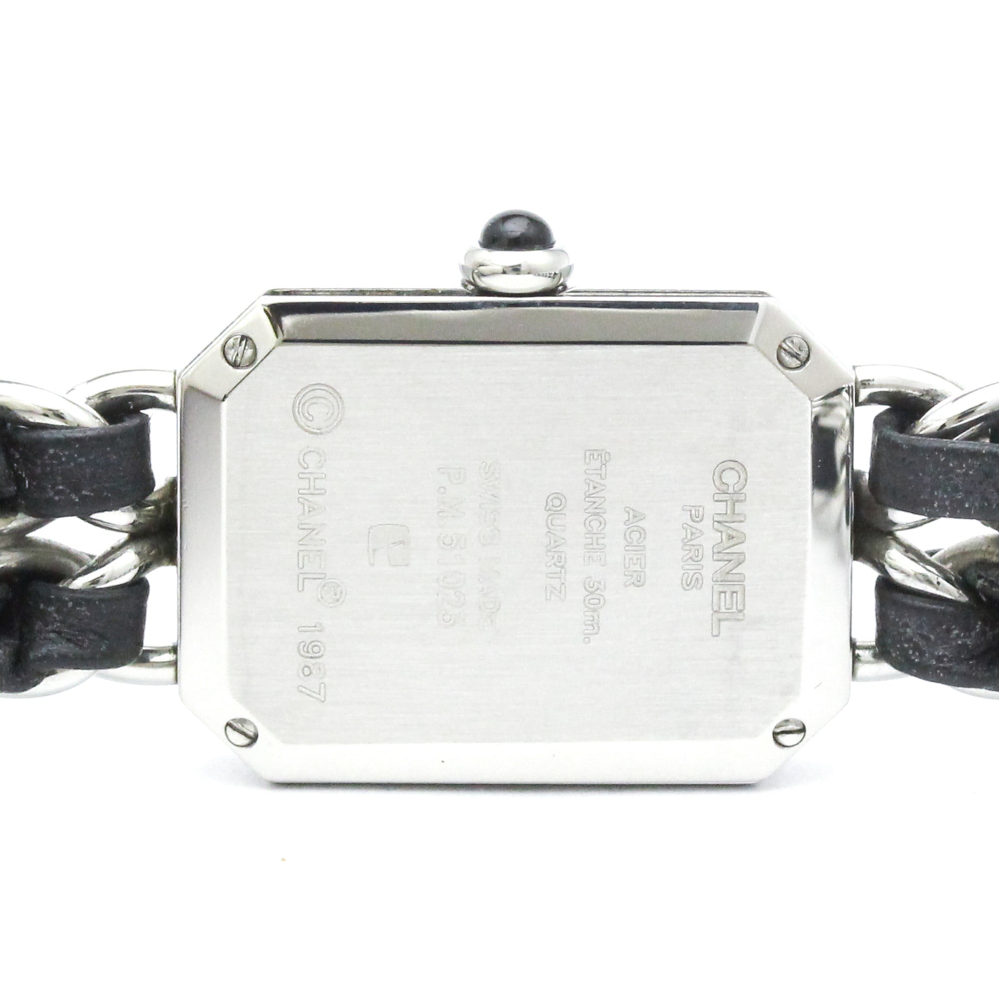 CHANEL Premiere Size L Steel Quartz Ladies Watch H0451 Polished — Very Good