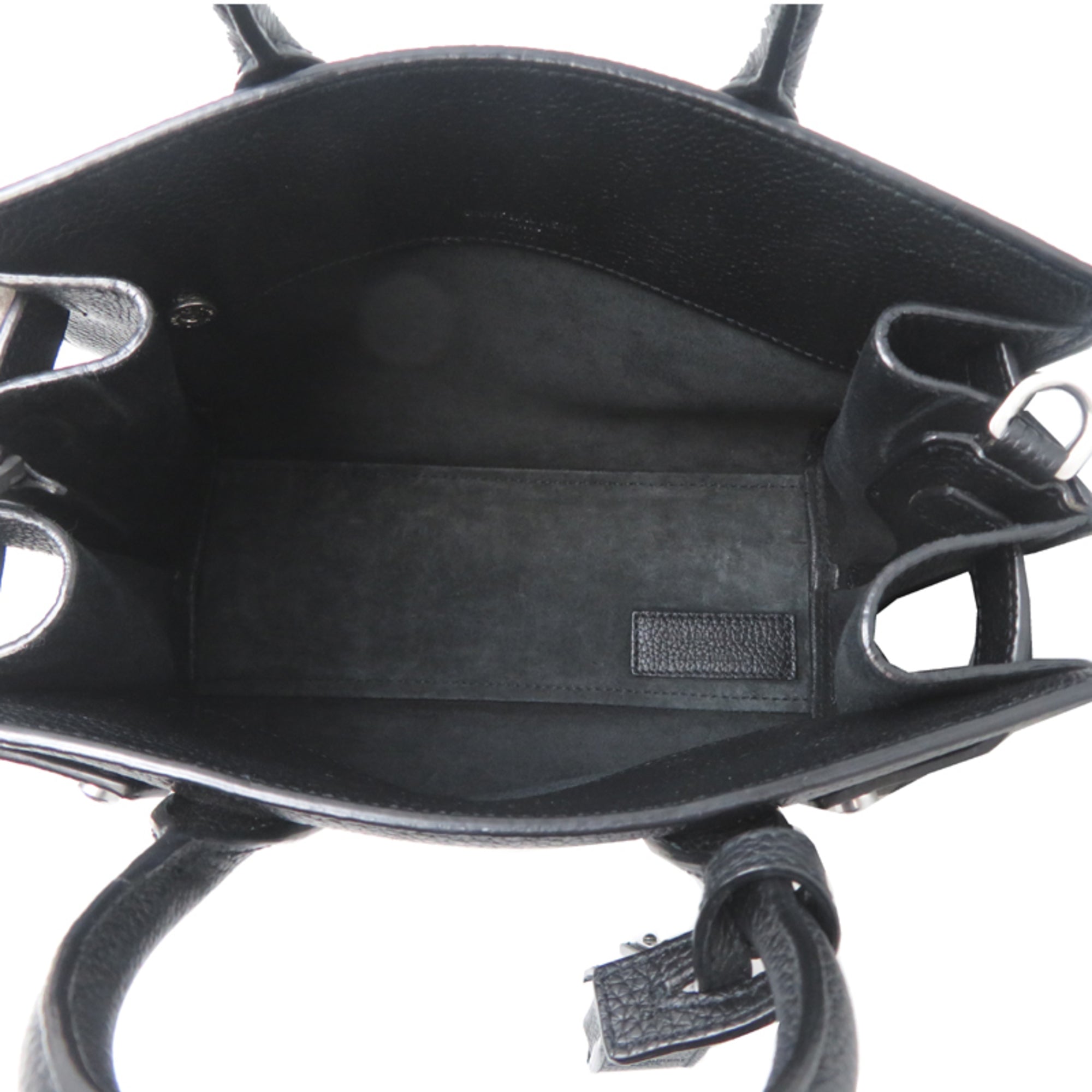 Saint Laurent Paris Sac de Jour Baby Women's Handbag 485019 Leather Black