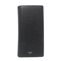 Celine Vertical Wallet Men's Long 10C863BEN38SI Grained Calfskin Black