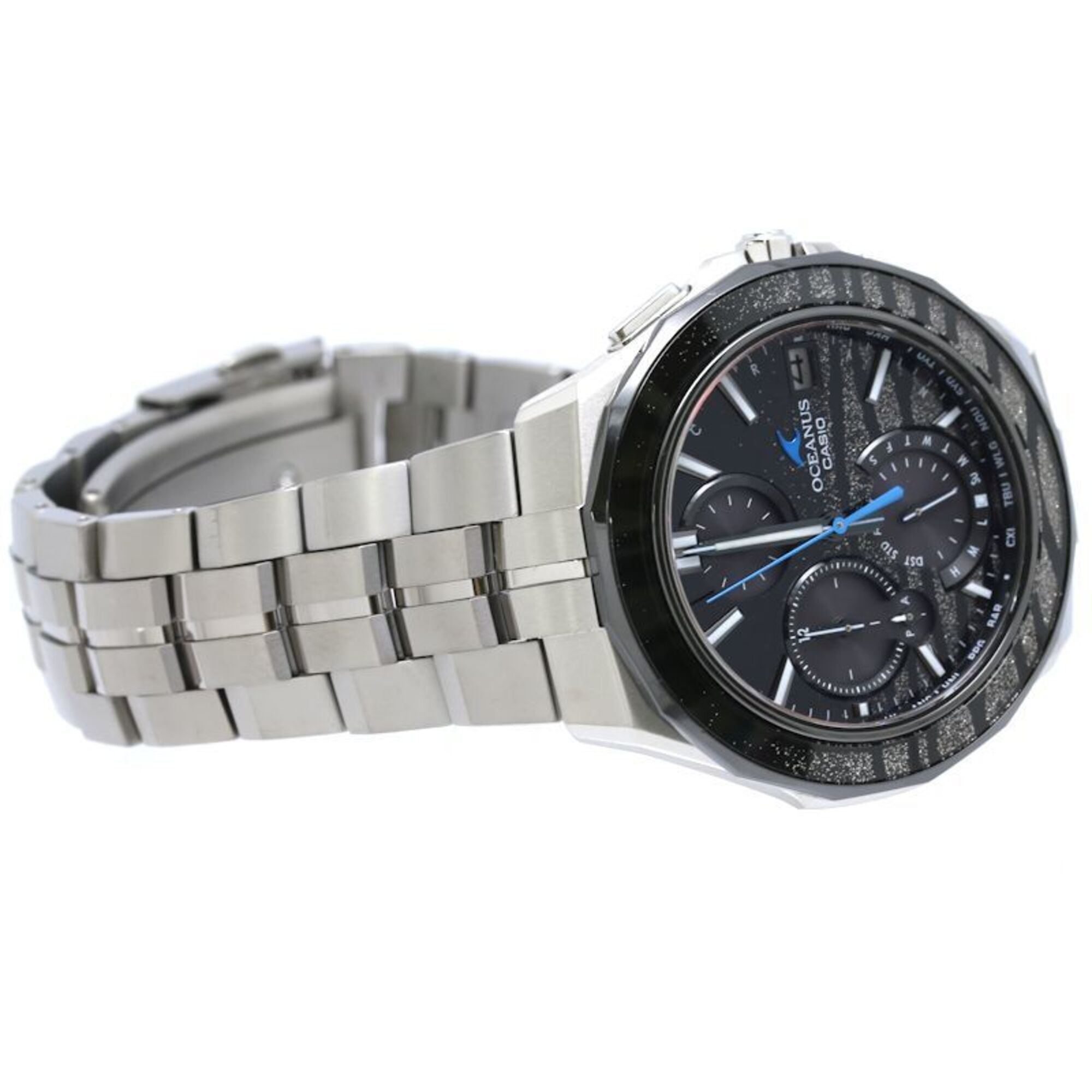 CASIO Oceanus Manta Maki-e Limited Edition (1500 pieces) OCW-S5000ME-1AJF Men's Titanium Watch 40539 — Very Good