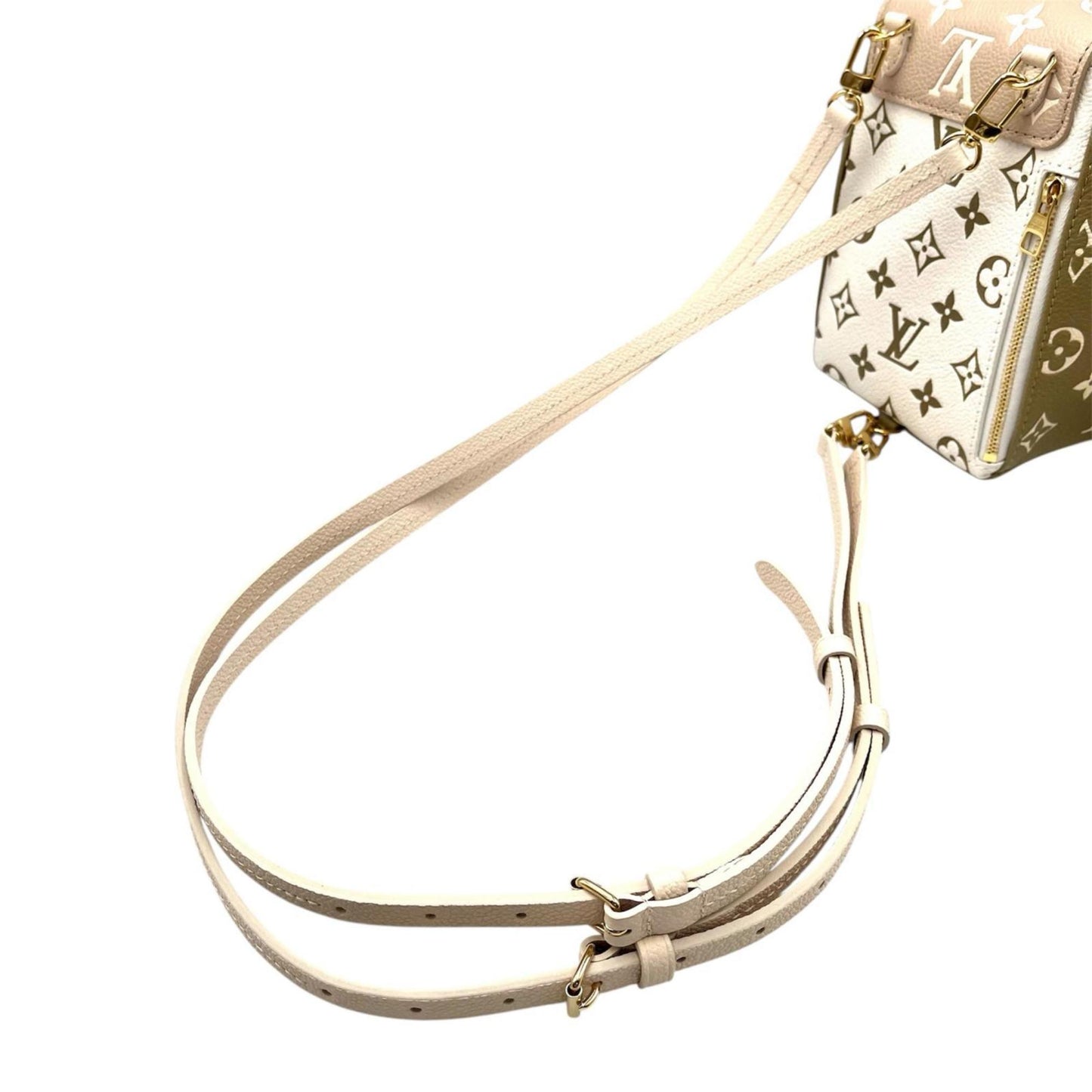 Louis Vuitton Tiny Backpack M81351 Monogram Empreinte Khaki/White Women's