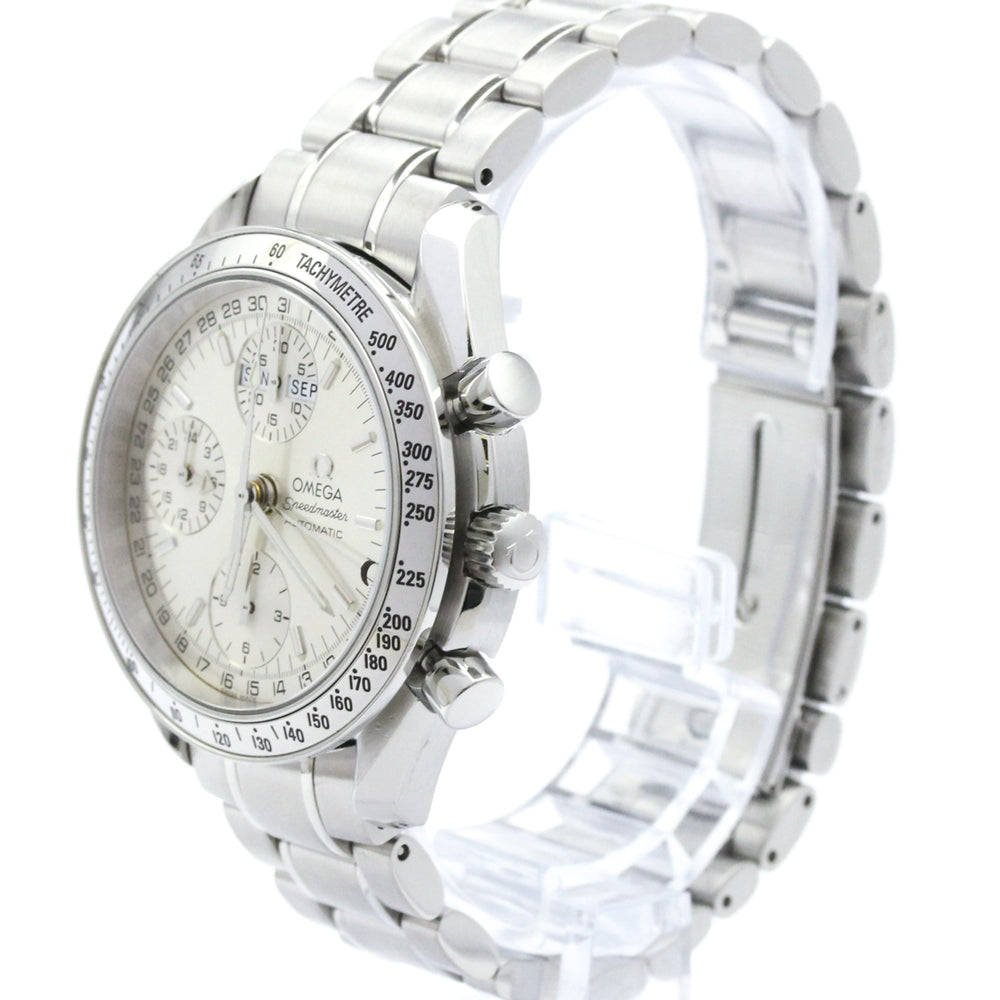 OMEGA Speedmaster Triple Date Steel Automatic Watch 3523.30 Polished — Very Good
